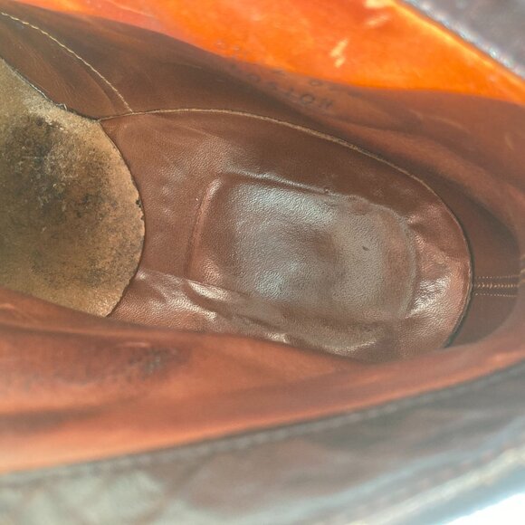 Alden 403 for Jcrew - Iconic Indy Boot - Brown Chromexcel - Picture 12 of 14